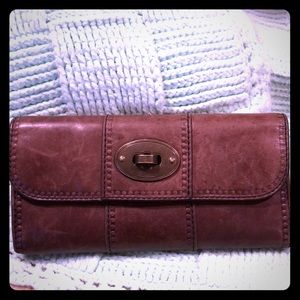 Fossil trifold wallet